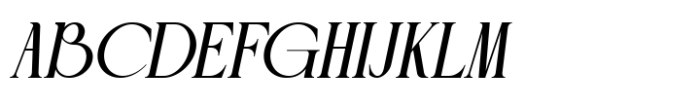 Carely Orches Italic Font UPPERCASE