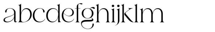 Careny Font LOWERCASE