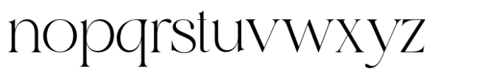 Careny Font LOWERCASE