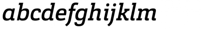 Cargan Medium Italic Font LOWERCASE