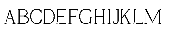 Carhane Font UPPERCASE