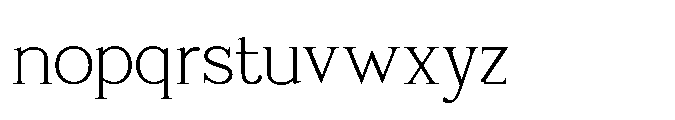 Carhane Font LOWERCASE