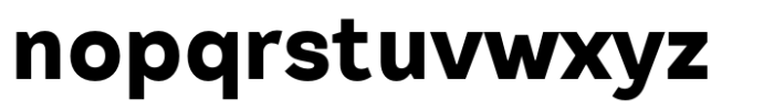 Caribantu Grotesque Bold Font LOWERCASE