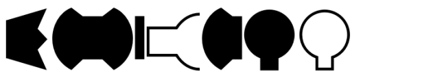 Caribe Shields Font OTHER CHARS