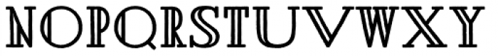 Carin Serif A Font LOWERCASE