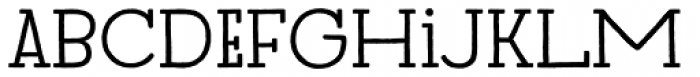 Carin Serif Regular Font LOWERCASE