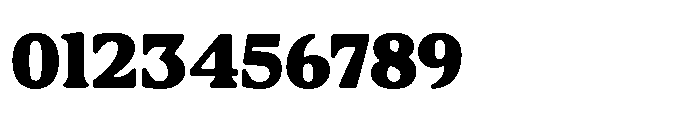 Cario Black Font OTHER CHARS