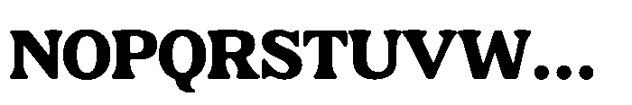 Cario ExtraBold Font UPPERCASE