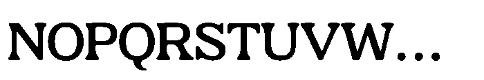 Cario Medium Font UPPERCASE