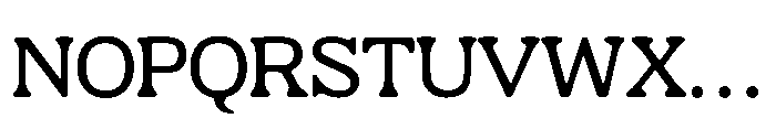 Cario Regular Font UPPERCASE