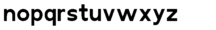 Cariosa Font LOWERCASE