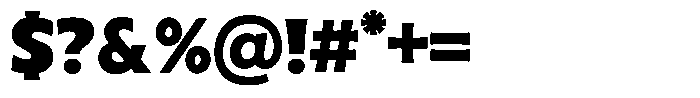 Carity Font OTHER CHARS