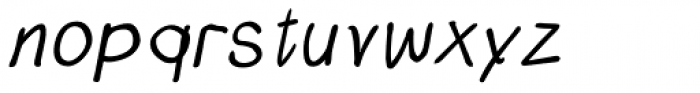 Carl Sans Bold Italic Font LOWERCASE