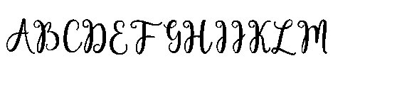 Carla selia Font UPPERCASE