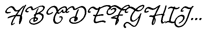 Carlessé Script Font UPPERCASE