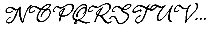 Carlessé Script Font UPPERCASE