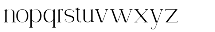 Carlgine Light Font LOWERCASE