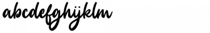 Carlhes Browny Script Font LOWERCASE
