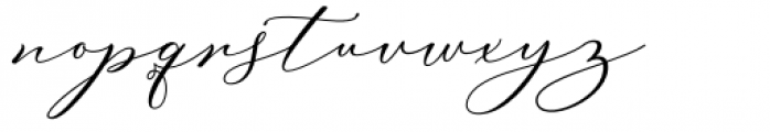 Carliste Script Regular Font LOWERCASE