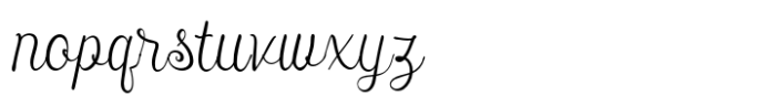 Carllewis Font LOWERCASE