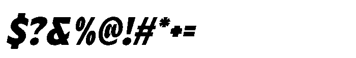 Carlone Italic Font OTHER CHARS
