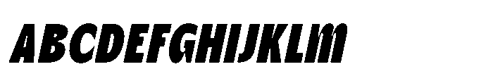 Carlone Italic Font UPPERCASE