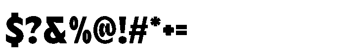 Carlone Regular Font OTHER CHARS