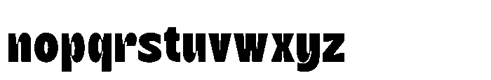 Carlone Regular Font LOWERCASE
