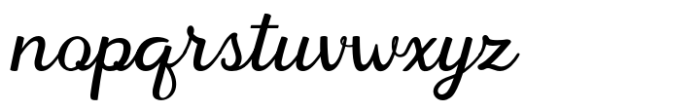 Carlony Font LOWERCASE
