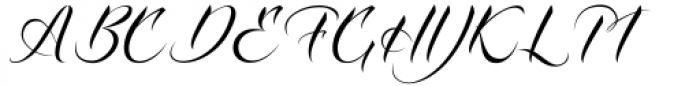 Carlotte Regular Font UPPERCASE