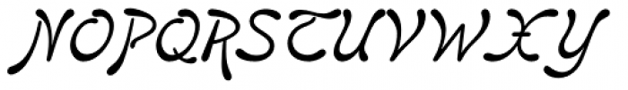 Carlsbad Italic Font UPPERCASE