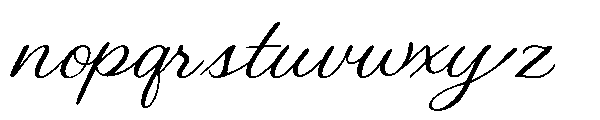 Carmeline Font LOWERCASE