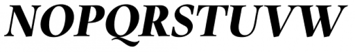 Carmensin Headline Black Italic Font UPPERCASE