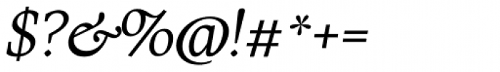 Carmensin Regular Italic Font OTHER CHARS
