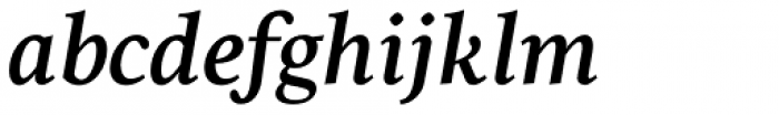 Carmensin SemiBold Italic Font LOWERCASE