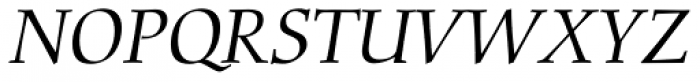 Carmina BT Light Italic Font UPPERCASE