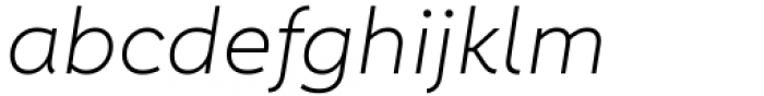 Carnero Variable Italic Font LOWERCASE