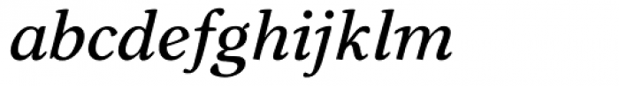 Carniola SemiBold Italic Font LOWERCASE