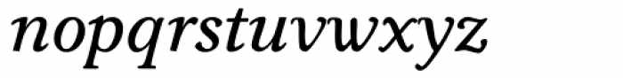 Carniola SemiBold Italic Font LOWERCASE