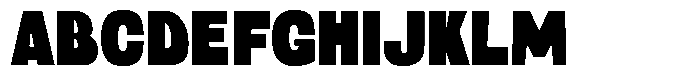 Carnival Cheers Display Font UPPERCASE