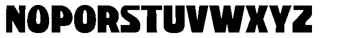 Carnival Cheers Display Font LOWERCASE