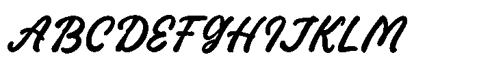 Carnival Cheers Script Font UPPERCASE