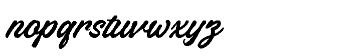 Carnival Cheers Script Font LOWERCASE