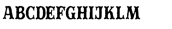 Carnival Street Font UPPERCASE
