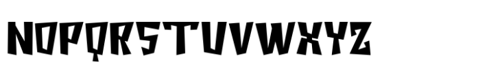 Carnotaurus Regular Font UPPERCASE