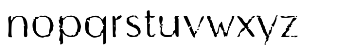 Carocaro Light Font LOWERCASE
