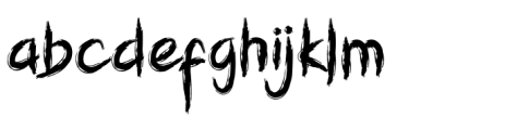 Carocks Regular Font LOWERCASE