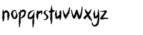 Carocks Regular Font LOWERCASE