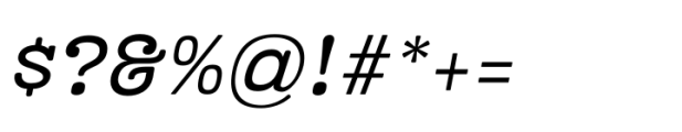 Carollo Playscript Regular Italic Font OTHER CHARS