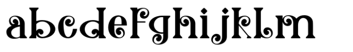 Caroolyn Regular Font LOWERCASE